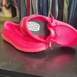 Hey Dude Pink Casual Shoes